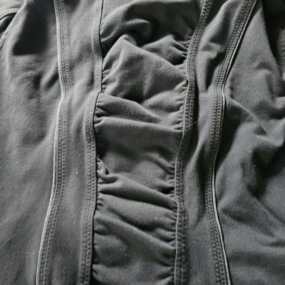 Athleta Women's Athletic Zip Hoodie Jacket Black Hooded size XS - Picture 4 of 13